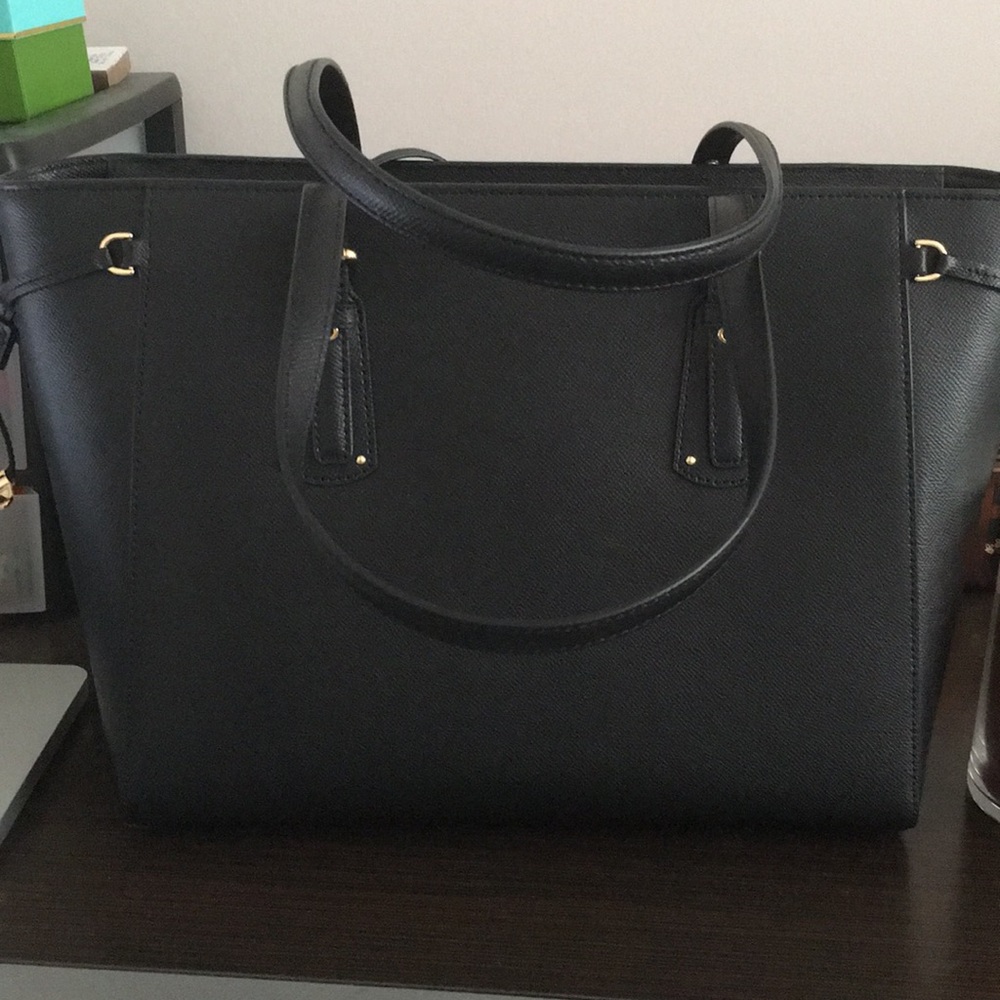 Michael Kors black purse. - Picture 2 of 2